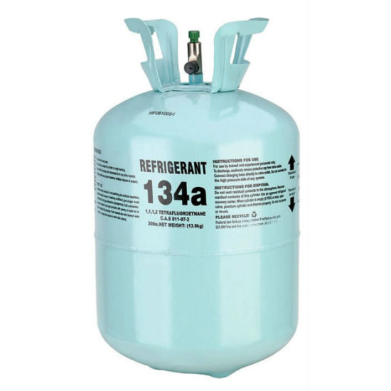12kg Ce Refillable Cylinder R134A Gas, 99.9% R134A Refrigerant Gas