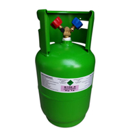Wholesale Price R134A Refrigerant Gas for Europe in 12kg Refillable Cylinder 