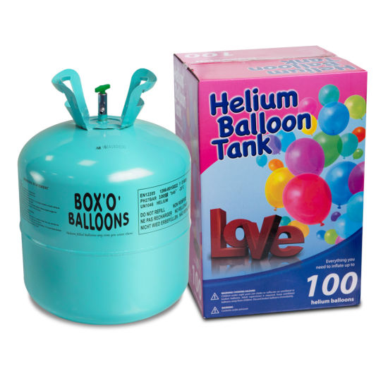 13.4L Helium Cylinder for 30PCS of 9′′ Latex Gas Balloon