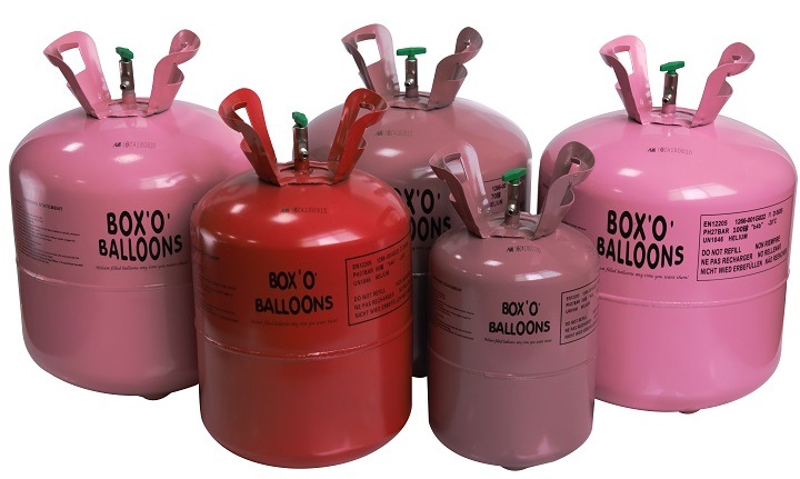 Certification CE de production d'usine 13.4L Cylindre à gaz d'hélium 18Basse pour les ballons