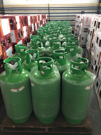 Precio de fábrica de gas de refrigeración del cilindro de Ce reciclable (R134A R410A R404A R507)