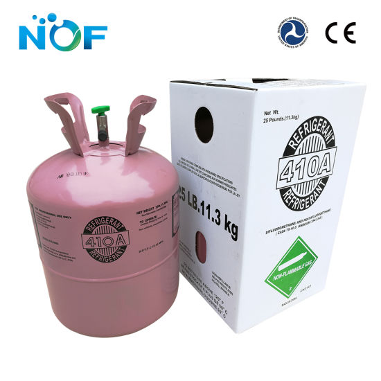 16 Year Export 99.99% Purity Mixed R410A Refrigerant Gas