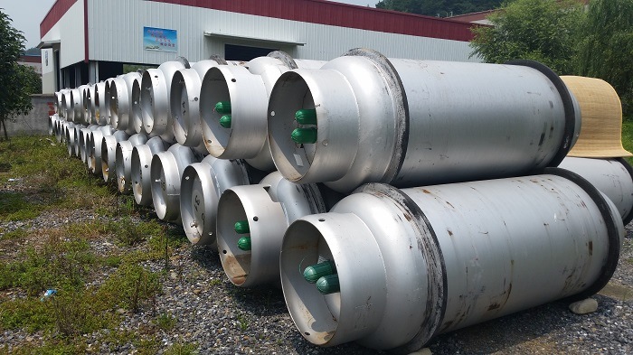 Cylindre jetable 10,9kg Réfrigérant haute pureté R404A Gaz