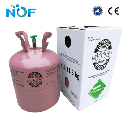 HFC Mixte Freon Gas réfrigérant R410 dans 11,3 kg Cylindre