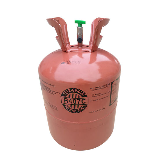 11.3kg Freon Gas R407c, Mixed Refrigerant Gas R407c