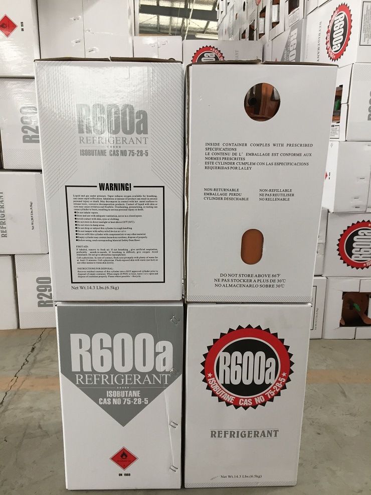 R600A Gaz dans 6,5 kg de cylindre à vendre.