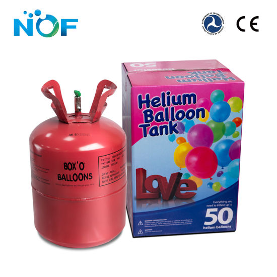 Export to Europe Ce Certification 13.4L 18bar Helium Gas Cylinder for Balloons